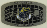 25th Air Force 70th Intelligence Surveillance & Reconnaissance Wing Challenge Coin
