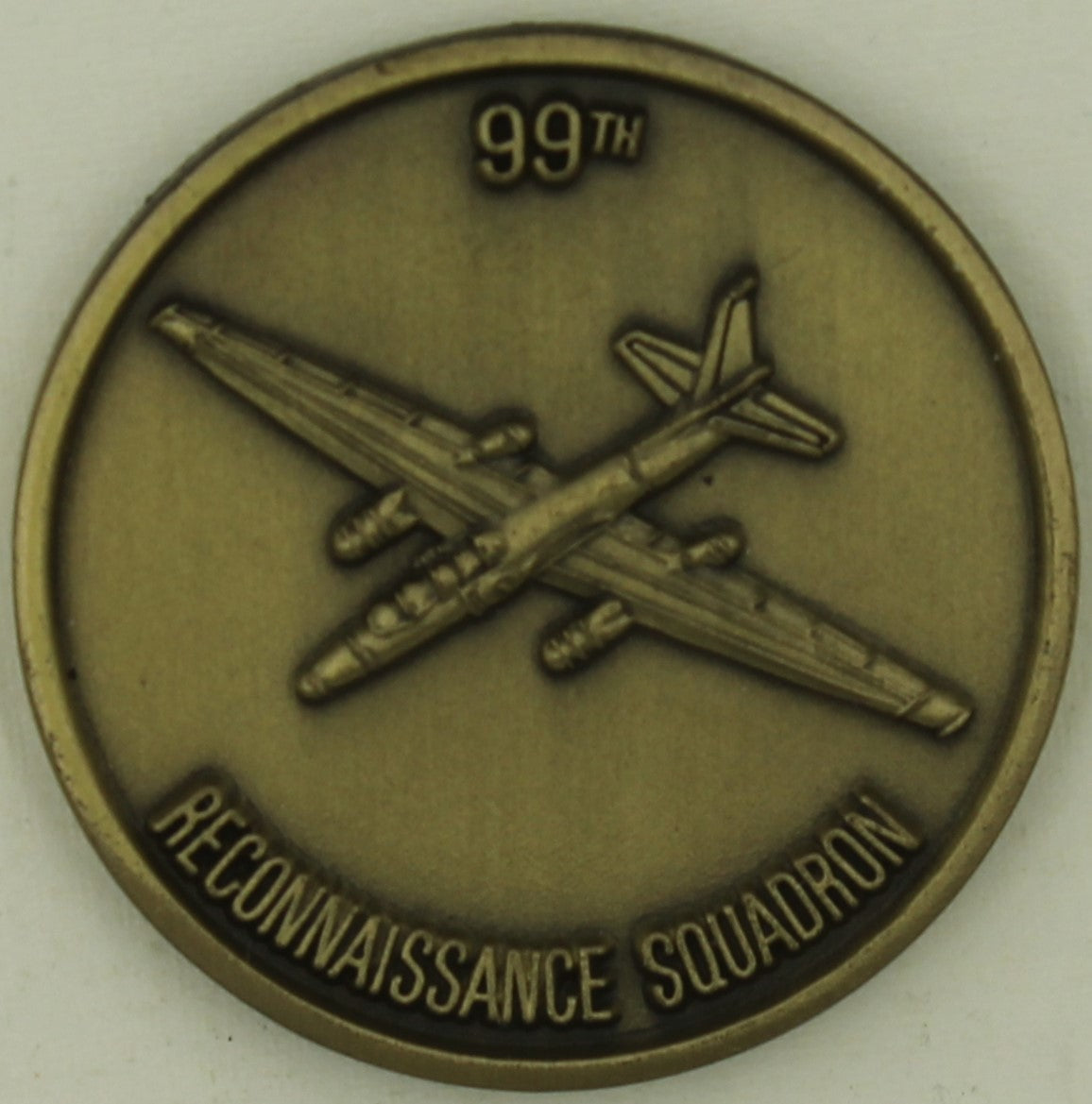 99th Rd Coin 99th Reconnaissance Sq Dragon Lady U2 Spy Plane Top-3 Air Force Challe ...