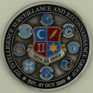 707th Intelligence Surveillance & Reconnaissance Group Challenge Coin