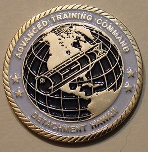 Naval Special Warfare Advanced Training Command Detachment Hawaii SEALs Navy Challenge Coin