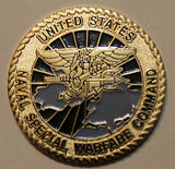 Naval Special Warfare Command Navy SEAL Challenge Coin