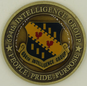 694th Intelligence Group National Security Agency NSA Challenge Coin