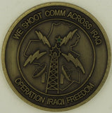 506th Expeditionary Communications Squadron Kirkuk Iraq Challenge Coin