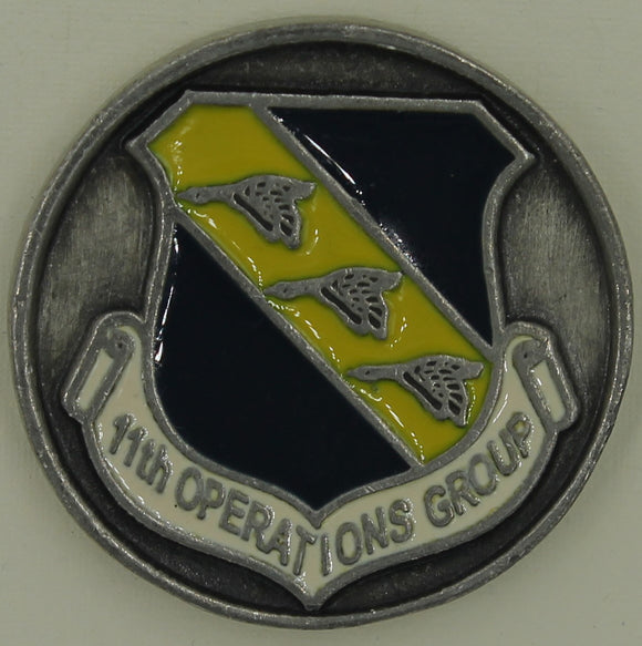 11th Operations Group Air Force Challenge Coin