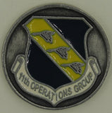 11th Operations Group Air Force Challenge Coin