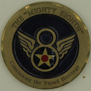 Commander Eighth Air Force "Mighty Eighth" Air Force Challenge Coin