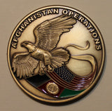 Central Intelligence Agency CIA Afghanistan Operations America's Silent Warrior Challenge Coin
