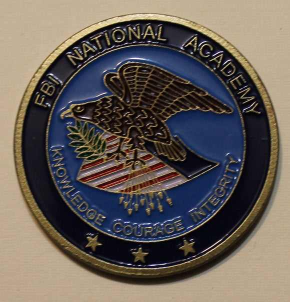 Federal Bureau of Investigations  Academy DOJ Challenge Coin