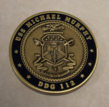 Commander USS Murphy DDG-112 Operation RED WINGS Navy SEAL Challenge Coin