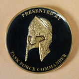 Commander DEVGRU Black Squadron JSOC Task Force Challenge Coin