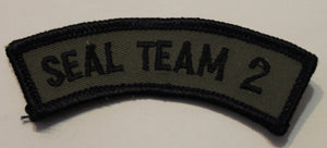 Naval Special Warfare  SEAL Team Two / 2 Shoulder Patch