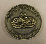 Aircraft Maintenance Badge Knucklebuster Air Force Challenge Coin