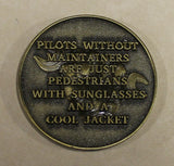 Aircraft Maintenance Badge Knucklebuster Air Force Challenge Coin