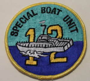 Naval Special Warfare Special Boat Unit Twelve SBU-12 Navy SEAL Patch