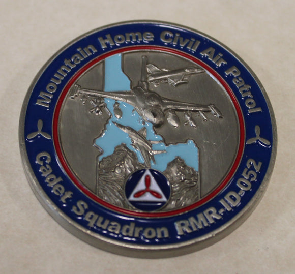 Civil Air Patrol Mt Home Cadet Squadron RMR-ID-052 Air Force Challenge Coin