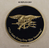 Task Force Raven (TF-Raven) Replica #4 Navy SEAL Operation NEPTUNE SPEAR Killing of Bind Laden Challenge Coin