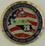 28th Mobile Construction BN MCB-28 Seabee/CB Challenge Coin