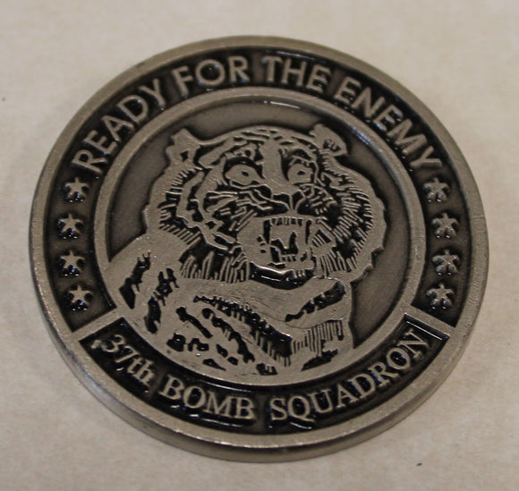 37th Bomb Squadron BONE B-1 Bomber Air Force Challenge Coin