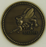 28th Mobile Construction Battalion MCB-28 Bronze Seabee/CB Challenge Coin