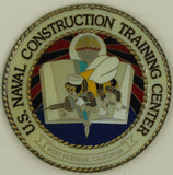Port Hueneme California Naval Construction Training Center Chiefs Mess Seabee/CB Challenge Coin