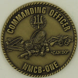 Commander 1st Mobile Construction Battalion MCB-1 Seabee/CB Challenge Coin