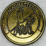 492nd Fighter Squadron RAF Lakenheath F-15 E Eagle Mad Hatters Air Force Challenge Coin