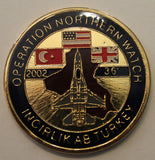 138th Fighter Wing Operation NORTHERN WATCH Incirlik Turkey Air Force Challenge Coin