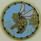 24th Mobile Construction BN MCB-24 Charlie Co Seabee/CB Challenge Coin