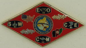 4th Mobile Construction BN MCB-4 Alpha Co Afghanistan Seabee/CB Challenge Coin