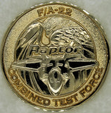 F-22 Raptor Combined Task Force Air Force Challenge Coin