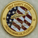 Commander Helicopter Anti-Submarine Squadron Seven HS-7 Navy Challenge Coin