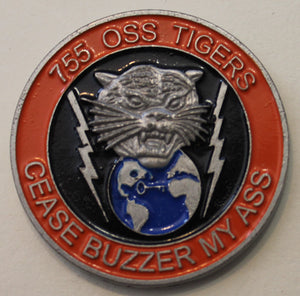 755th Operations Support Squadron Compass Call Commander Air Force Challenge Coin