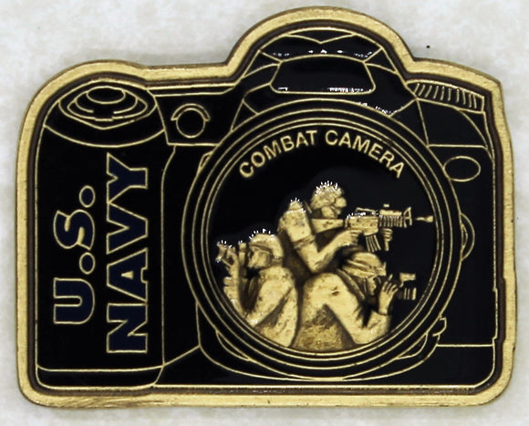Combat Camera Navy Challenge Coin