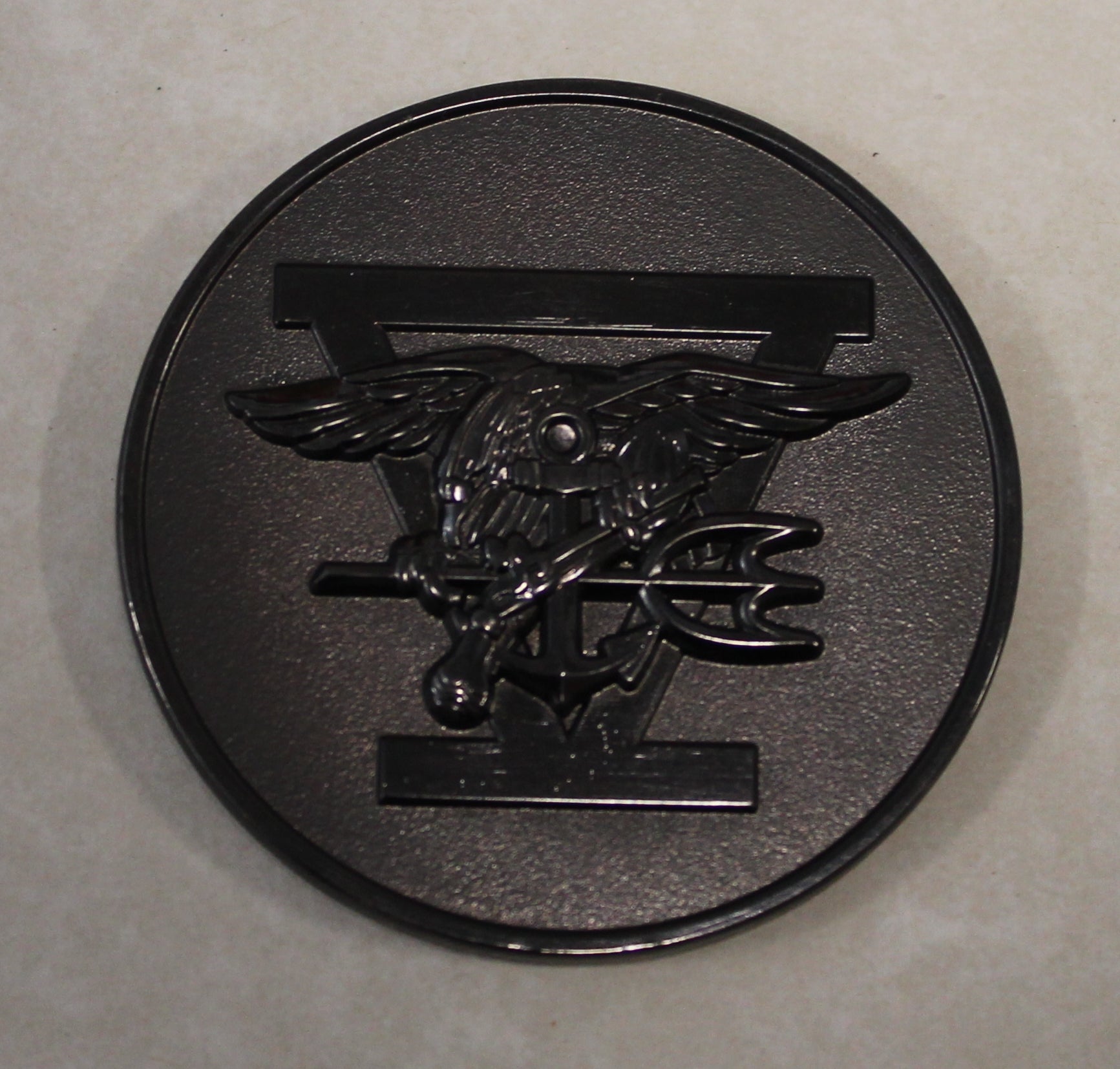 SEAL Team 5 / Five 3-Troop 11 Stars for UDT-11 Black Nickel Navy