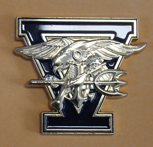 Commander SEAL Team 5 / Five Presented For Excellence Navy Challenge Coin