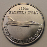 188th Fighter Wing F-16 Razorbacks Air Force Challenge Coin