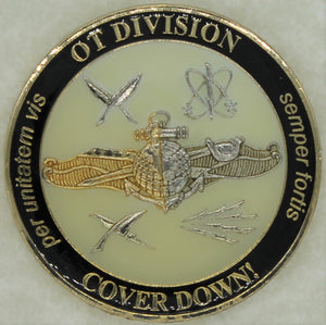 USS Bataan LHD-5 The Battling Bastards OT Division Navy Challenge Coin