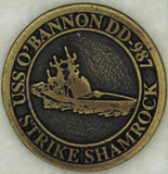 USS O'Bannon DD-987 Spruance-Class Destroyer Navy Challenge Coin