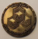 52nd Fighter Wing Spangdahlem Air Base Germany Top-3 Air Force Challenge Coin