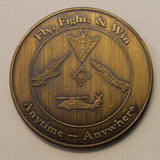 49th Fighter Wing F-117 Stealth Fighter Air Force Challenge Coin