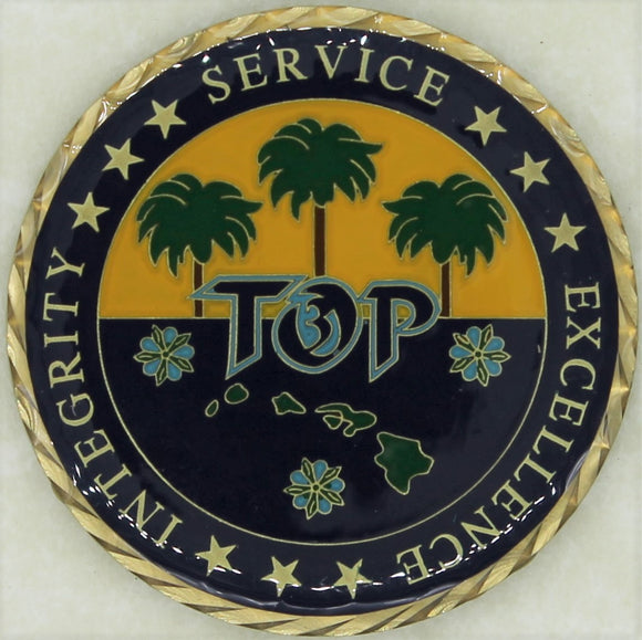 Top-3 Hawaii Air Force Challenge Coin