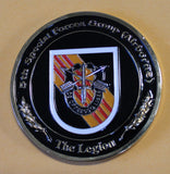 5th Special Forces Group (Airborne) The Legion 2015 Army Challenge Coin / Version 3