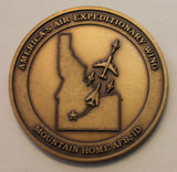 336th Fighter Wing Gun Fighters Mt Home Idaho Air Expeditionary Wing Air Force Challenge  Coin