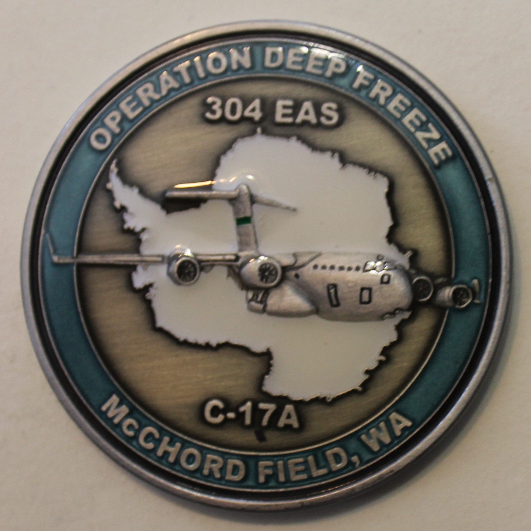 MAC Airlift hot Control Element Challenge Coin