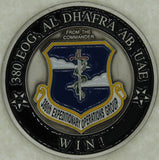 380th Expeditionary Operations Group Al Dhafra AB, UAE Air Force Challenge Coin