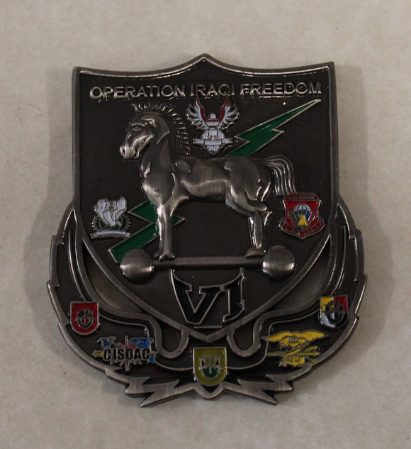 Combined Joint Special Operations Task Force Arabian Peninsula CJSOTF-AP 2008-2009 OIF Army Challenge Coin