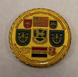10th Special Forces Group Airborne 2nd BN and 19th SFGA 2nd BN Forward Operating Base FOB  Baghdad Army Challenge Coin