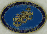 Naval Special Warfare Group One/1 Logistic Support SEALs Chiefs Navy Challenge Coin