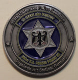 569th US Security Police Squadron Commander Air Force Challenge Coin