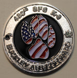 460th Security Forces K-9 Handler Buckley AFB, CO Air Force Challenge Coin